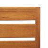 vidaXL Modular-Sofa-Eckelement 1 Stk. mit Kissen Akazien Massivholz