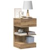 vidaXL Nachttisch Artisan-Eiche 40x35x65 cm Holzwerkstoff