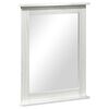vidaXL Spiegel VIGO Antik Wei&szlig; 55,5 x 5 x 70 cm Massivholz Kiefer