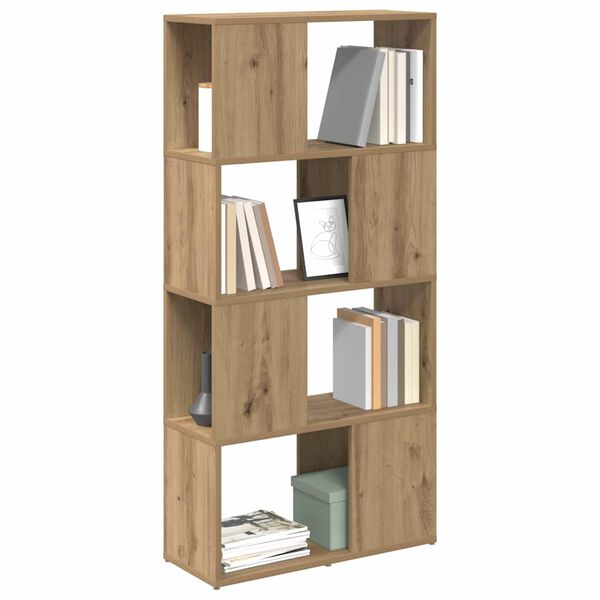 vidaXL TV-Schrankset Braun 60 x 24 x 125,5 cm Holzwerkstoff