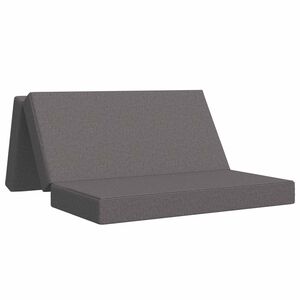 vidaXL Klappsofa Bett 160 x 67 x 45 cm Hellgrau