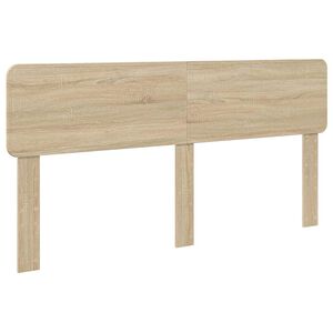 vidaXL Kopfteil Sonoma-Eiche 200 cm Holzwerkstoff