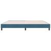 vidaXL Bettgestell ohne Matratze Dunkelblau 180x210 cm Samt