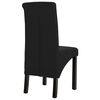 vidaXL Esszimmerst&uuml;hle 2 Stk. Schwarz Stoff