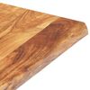 vidaXL Couchtisch mit Baumkanten 115x60x40 cm Massivholz Akazie