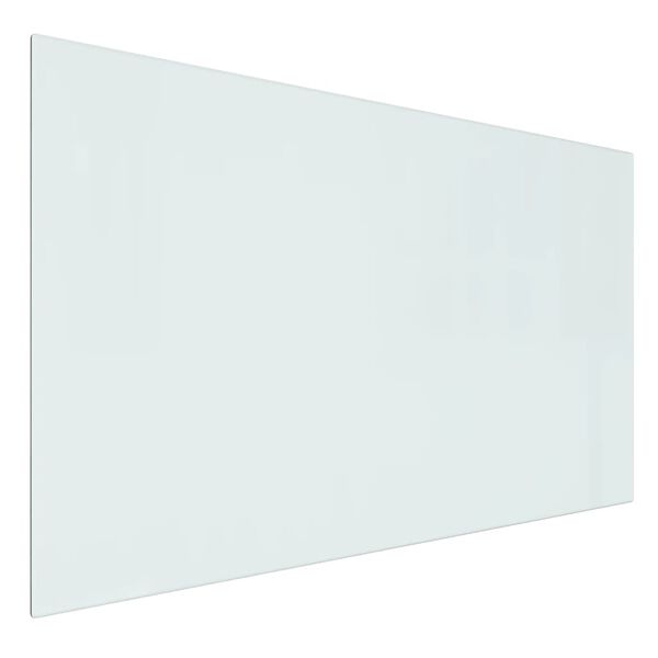 vidaXL Kaminofen Glasplatte Rechteckig 100x60 cm