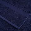 vidaXL Premium G&auml;stet&uuml;cher SOLUND 4 Stk. Marineblau 30x50 cm 600 g/m&sup2;