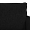 vidaXL Sofa 2 pcs Schwarz