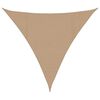 vidaXL Sonnensegel 160 g/m&sup2; Taupe 4,5x4,5x4,5 m HDPE