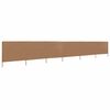vidaXL 6-teiliges Windschutzgewebe 800 x 160 cm Taupe
