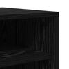 vidaXL Schuhschrank Schwarz Eichen-Optik 60 x 35 x 92 cm Holzwerkstoff