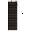 vidaXL Venezianische Jalousie Dunkelbraun 50 x 130 cm 35 mm