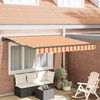 vidaXL Einziehbare Markise Mehrfarbig 300 x 250 cm