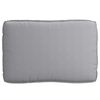 vidaXL Kissenset 3 pcs Grau Oxford-Stoff