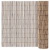 vidaXL Gartenzaun 400 x 90 cm Schilf Natur