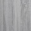 vidaXL Bettgestell mit Schublade Grau Sonoma 90x200 cm Holzwerkstoff