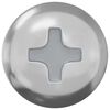 vidaXL Schraube 2 pcs Silber 9,8 x 35 mm Eisen