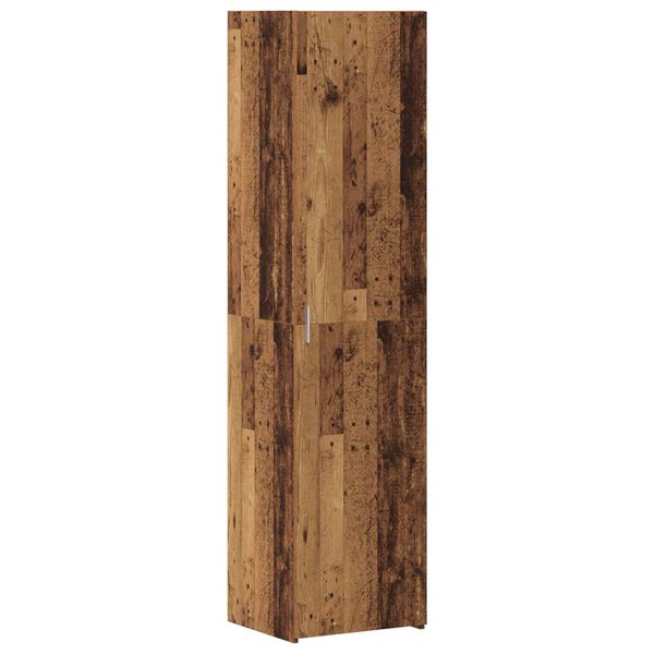 vidaXL Highboard 2 pcs Altholz 45 x 42,5 x 185 cm