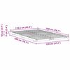 vidaXL Bodenbettgestell Braun 120 x 200 cm Massivholz Kiefer