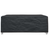vidaXL M&ouml;belbezug Uni Schwarz 300 x 250 x 100 cm 420D