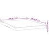 vidaXL Matratzenschoner Wei&szlig; 180x220 cm Wasserdicht