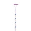 vidaXL Bootsseil Wei&szlig; 6 mm 250 m Polypropylen