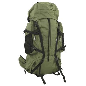 vidaXL Wanderrucksack Armeegr&uuml;n 60 L Oxford-Gewebe