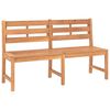 vidaXL 3-tlg. Garten-Essgruppe Massivholz Teak