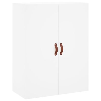 vidaXL Wandschrank Weiß 69,5x34x90 cm