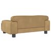 vidaXL Hundebett Braun 70x45x30 cm Samt