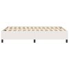 vidaXL Plattformbettgestell Creme 120 x 200 cm Stoff