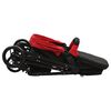 vidaXL 2-in-1 Buggy/Kinderwagen Rot und Schwarz Stahl
