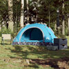 vidaXL Campingzelt 2 Personen Blau Quick Release