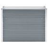 vidaXL Garten-Hochbeet Verzinkter Stahl 100x40x77 cm Grau