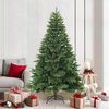 vidaXL K&uuml;nstlicher klappbarer Weihnachtsbaum mit St&auml;nder Gr&uuml;n 210 cm