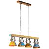 vidaXL Deckenleuchte Industrie-Stil 25 W Mehrfarbig 111 cm E27