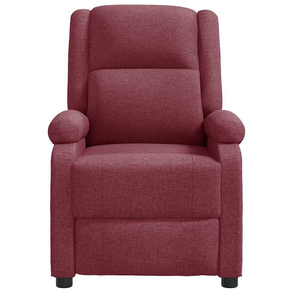 vidaXL Relaxsessel Weinrot Stoff