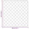 vidaXL Ganzjahresbettdecke Gepolstert Taupe 200 x 220 cm