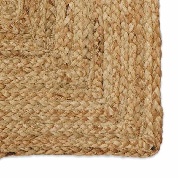 vidaXL Bereichsteppich Beige 240 x 240 cm Jute