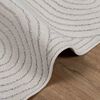 vidaXL Bereichsteppiche Quadratisch HUARTE Creme 120 x 120 cm