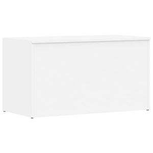 vidaXL Aufbewahrungstruhe Wei&szlig; 84x42x46 cm Holzwerkstoff