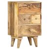 vidaXL Nachttisch 36x30x60 cm Mango Massivholz