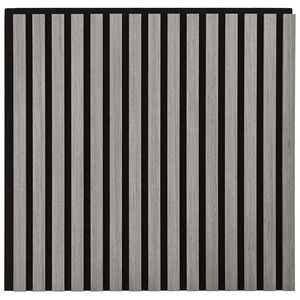 vidaXL Wandpaneele 8 pcs Grau 60,5 x 60 cm