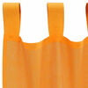 vidaXL Voile Vorh&auml;nge mit Schlaufen 2 Stk. Orange 140x225 cm