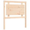 vidaXL Massivholzbett ohne Matratze 100x200 cm Kiefernholz