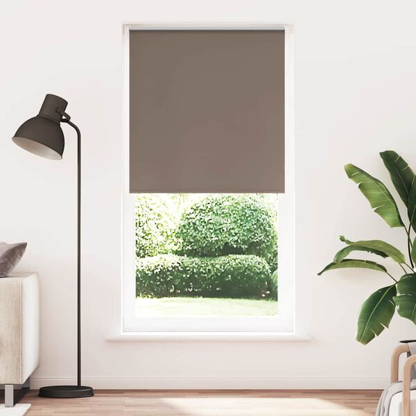 vidaXL Verdunkelungsrollo Kaffeebraun 100x210cm Stoffbreite 95,7cm