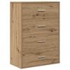 vidaXL Sideboard Artisan-Eiche 60 x 31 x 84 cm Holzwerkstoff