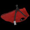 vidaXL Hundemantel mit Geschirr Rot L52 Fleece und Polyester