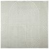 vidaXL Innen- und Au&szlig;enteppich PALMERAS Gr&uuml;n 240 x 240 cm Polyester