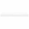 vidaXL Schwebende Wandregale 4 Stk. Wei&szlig; 50x23x3,8cm MDF